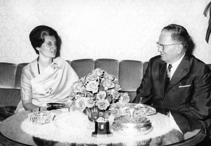 Među ukradenim autografima: Indira Gandi, nekadašnja premijerka Indije i Titova velika prijateljica